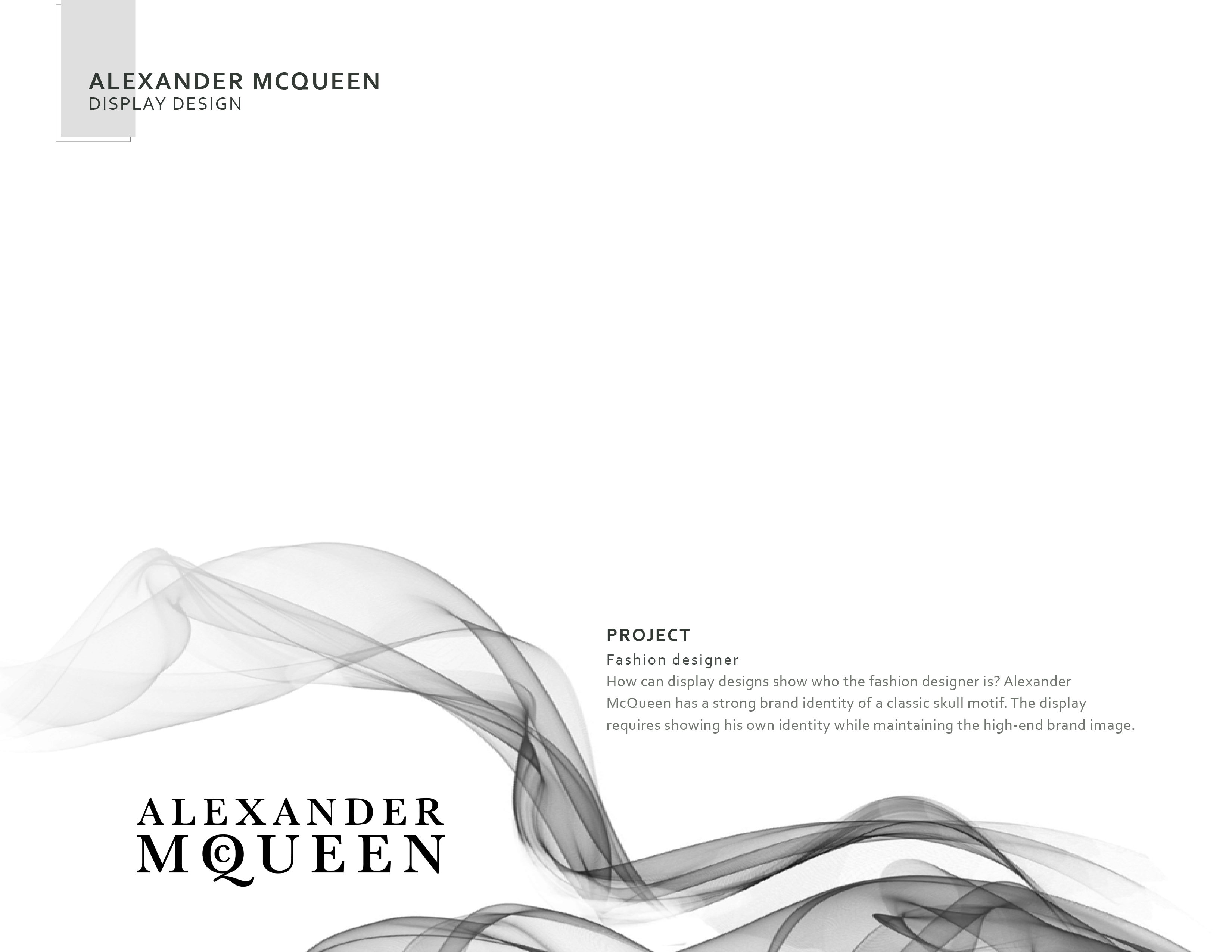 alexander mcqueen brand identity