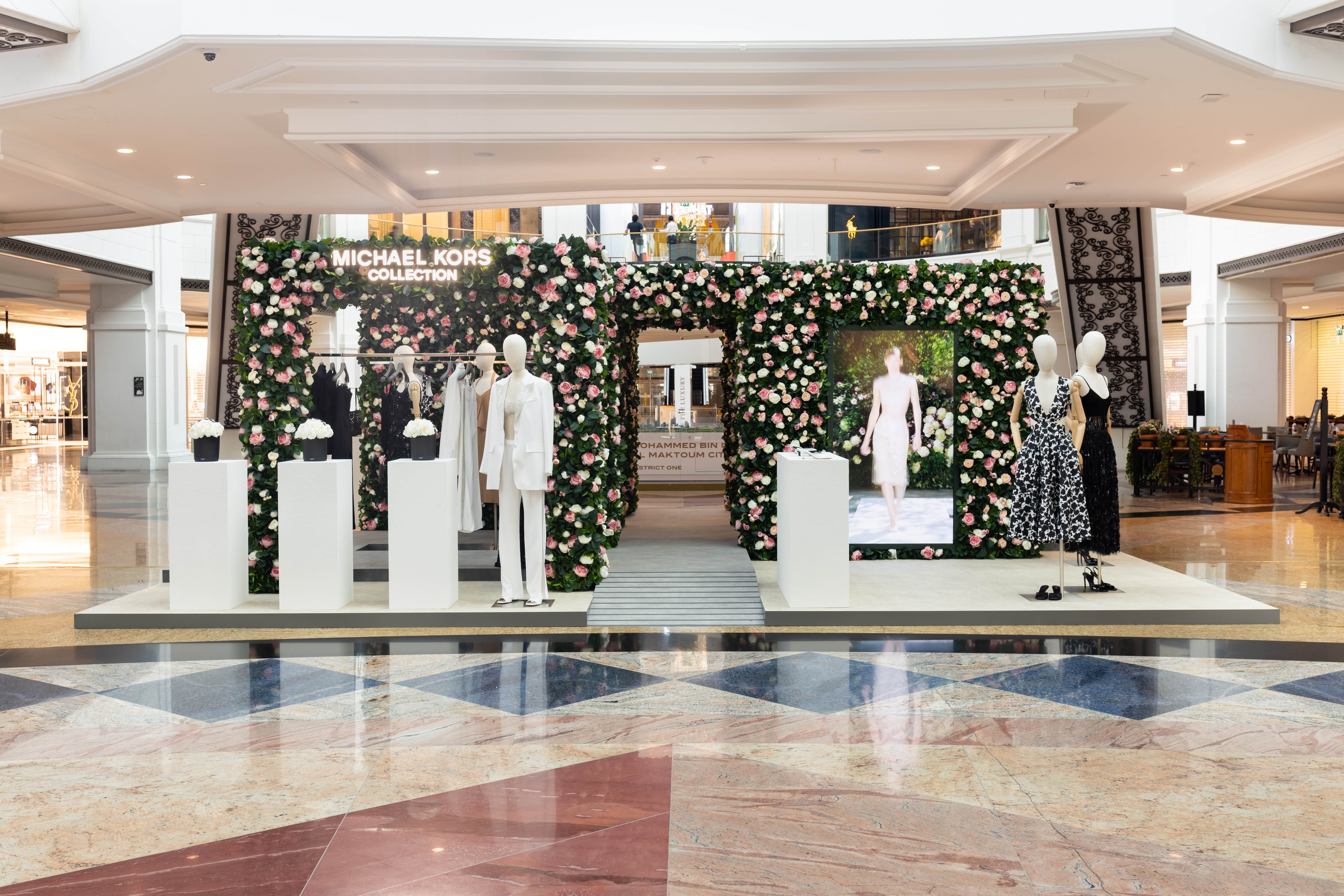Harlequin Design, Michael Kors Pop-Up, Dubai, May 2022