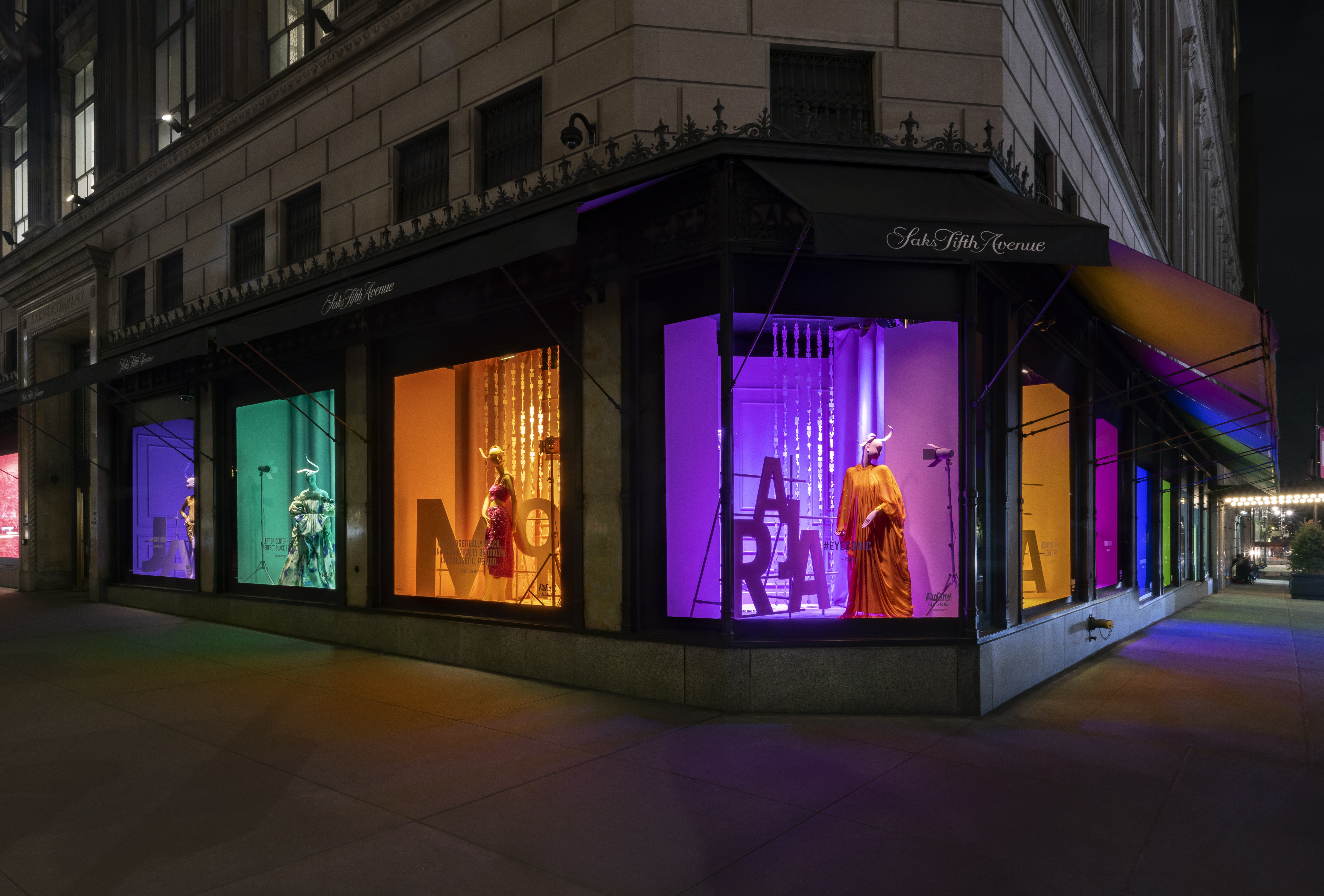 Arsenal New York, Saks Fifth Avenue Window Display, New York, June 2022