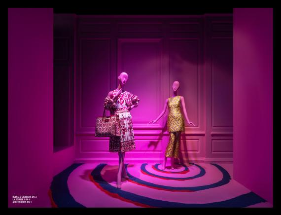 Spring Campaign windows at Saks Fifth Avenue ~ Windows Connor Matz