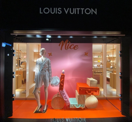 PARDGROUP , Louis Vuitton Window Display, Nice, June 2022
