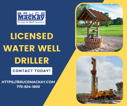 Licensed and Professional Water Well Drillers