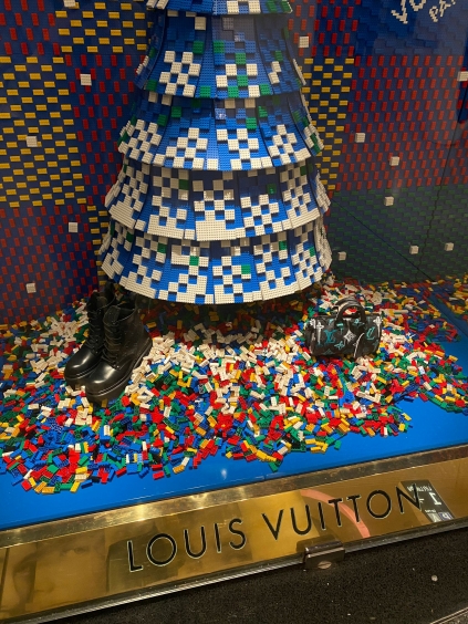 Louis Vuitton Holiday Display Made Out of LEGOs