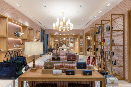 Store Makers, Tory Burch Interior, Doha, April 2023