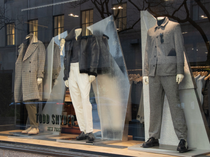 Holiday 2024 Silver Origami Window