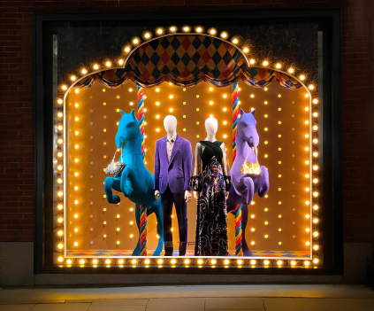 Etro Holiday Window Display - Multiple Locations
