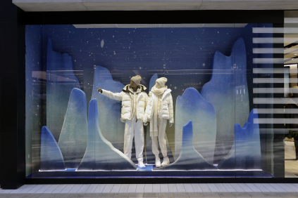 Canada Goose - Holiday Windows - Boston 