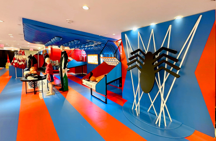 Spiderman NBA Pop-up