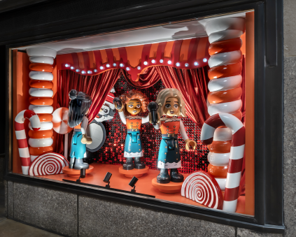 LEGO Holiday Windows