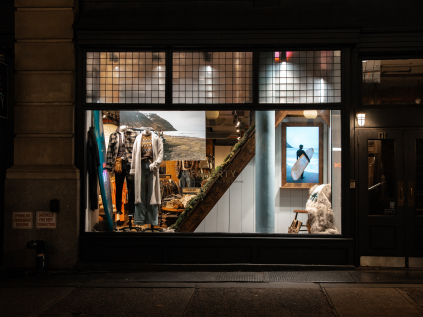 Icelandic Surfing Holiday Window