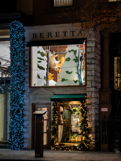Beretta Holiday Window 2025