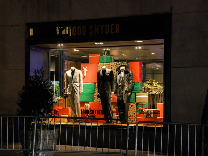 TS The Season Roc Center Holiday Window 