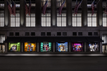 SAKS x SATURDAY NIGHT LIVE WINDOWS