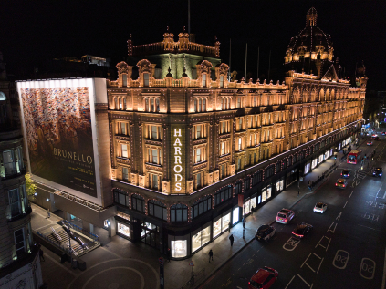 Brunello Cucinelli “Feelosophy” Christmas Takeover | Harrods