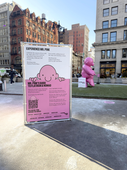 Le Mignonism — Monsieur Pink Art Trail