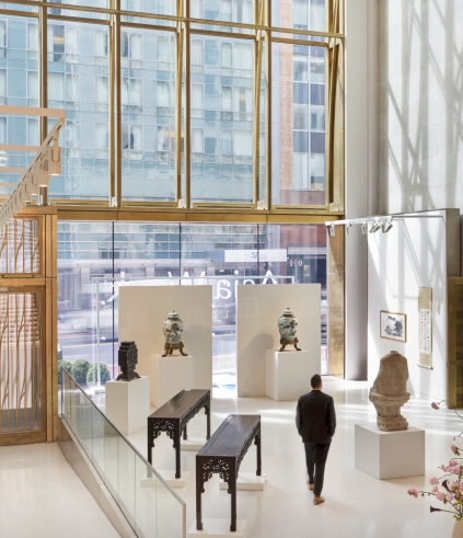 Bonham Auction House – Window Display